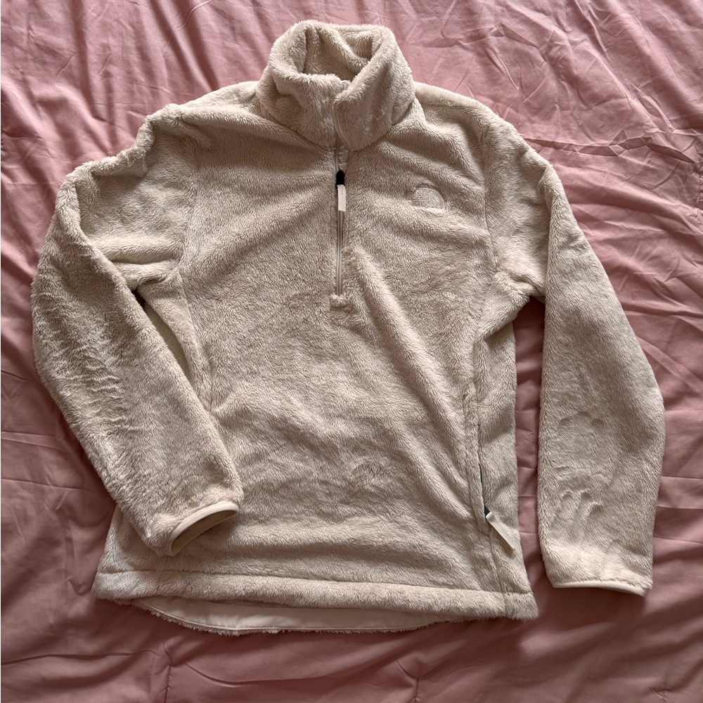 The North Face Cream Fleece Jacket